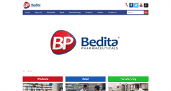 Desktop Screenshot of beditapharma.com
